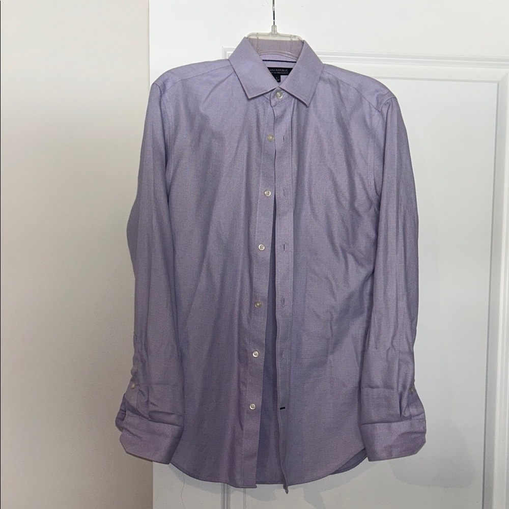 Banana Republic Lavender Dress Shirt